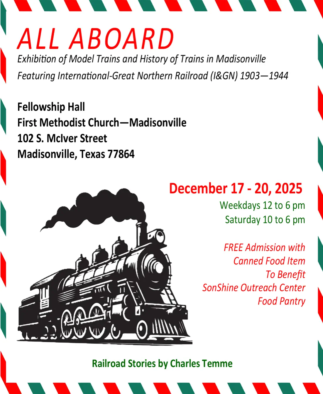 Events at First Methodist Madisonville 