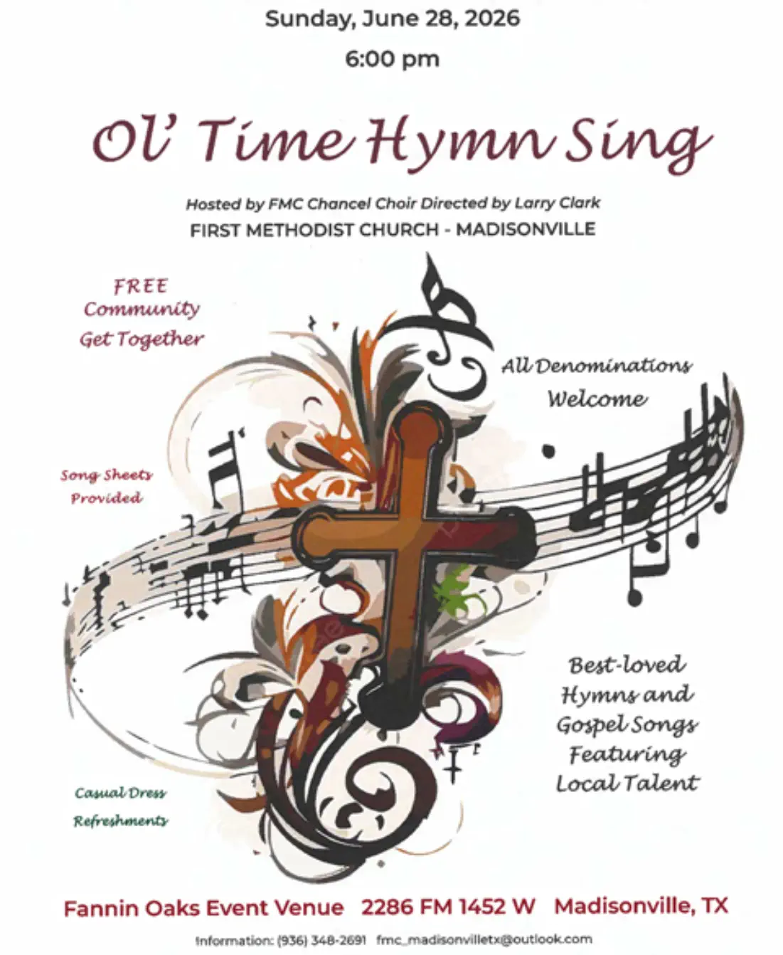 Events at First Methodist Madisonville 